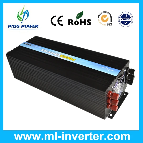 

CE&RoHS standards dc 48v to ac 220v 230v 8000w/8kw pure sine wave solar inverter with wireless remote,one year warranty!