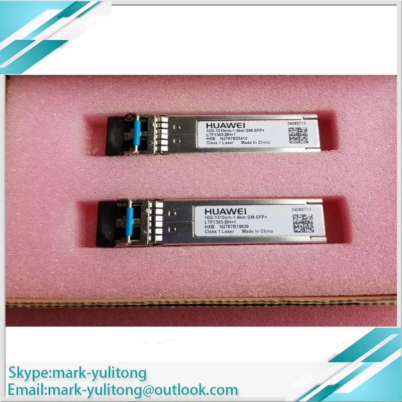 

Hua wei SFP + SPP-10E-LR-IDFP-HW single mode 10G 1310NM 1.4 km fiber port