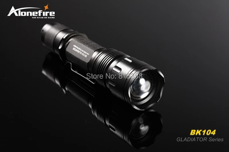 Alonefire bk104 Гладиатор серии CREE xm-l T6 LED 5 Режим масштабирования портативный светодиодный фонарик