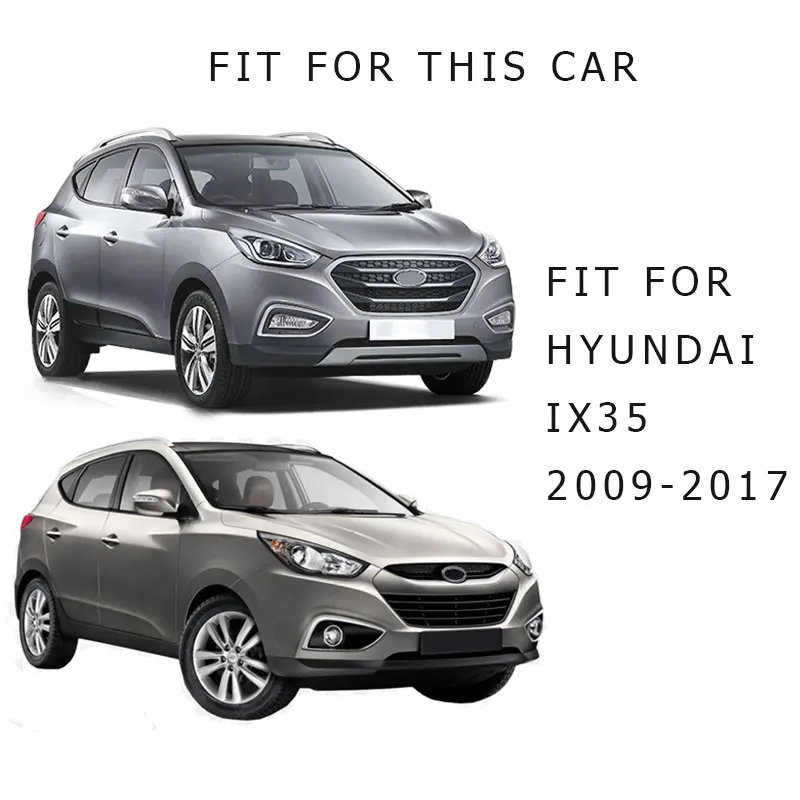 2009- накладки на окна автомобиля из нержавеющей стали для hyundai ix35 аксессуары наклейки для hyundai ix35 2010 2013 YCSUNZ