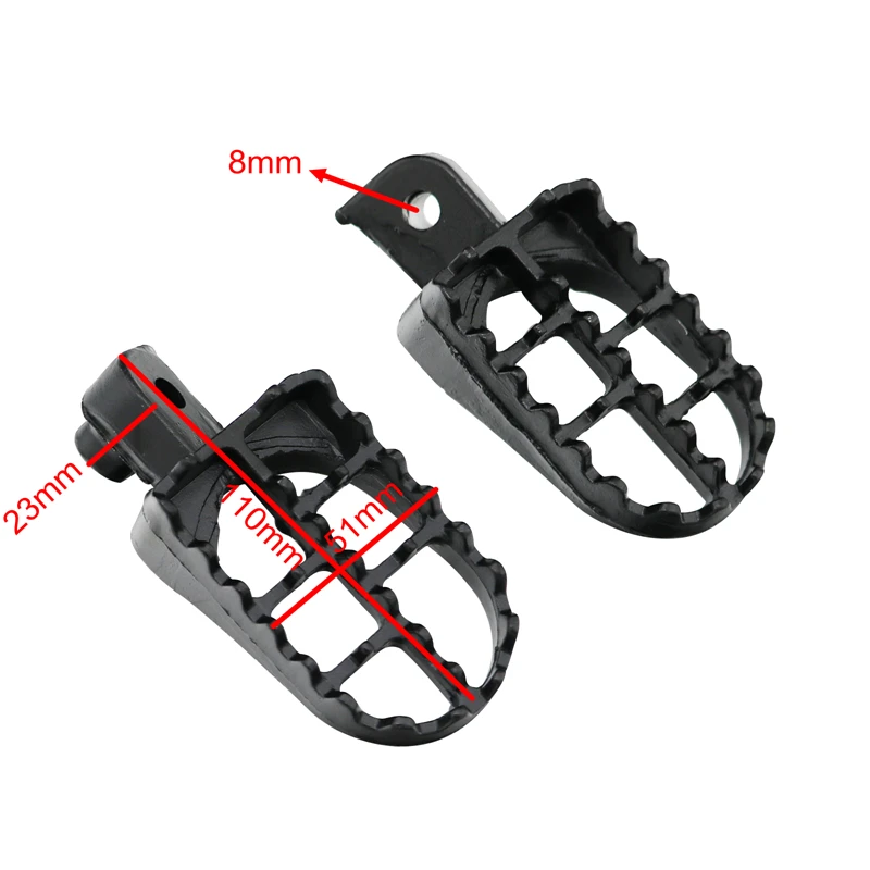 Подножки для мотоцикла MoFlyeer подножки Honda XR50R CRF50 CRF70 CRF80 CRF100F|Подставки под ноги| |