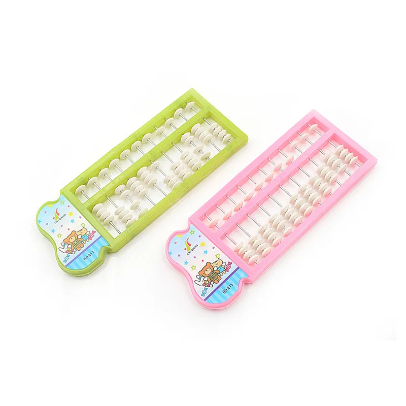 

Arithmetic Tool Chinese Traditional Abacus Educational Toys 11 Rods Abacus Soroban Beads Kid's Math Learn Aid Caculating Toys