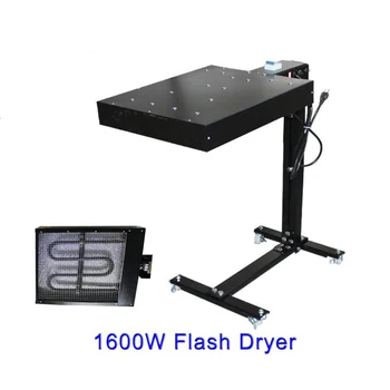 

1600W Screen Printing Flash Dryer Curing Unit Machine Inks T-shirt Print