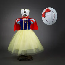 Модное вельветовое платье-пачка из 3 предметов+ накидка с завёрнутым воротником+ высококачественный металлический ободок для волос, Детские белоснежные платья принцессы на заказ для девочек