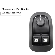 1pc Car Black New Electric Power Window Switch Master Button Control OEM 6554.WA Fits for Peugeot 206 Hatchback Saloon 1pc Car Black New Electric Power Window Switch Master Button Control OEM 6554.WA Fits for Peugeot 206 Hatchback Saloon