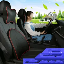 Память хлопок Поясничный автомобиль подголовник Поясничный костюм задняя Поддержка Подушка Автомобильная Задняя поддержка