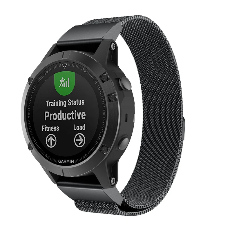Quick Fit 26 22 20 мм ремешок для смарт часов Garmin Fenix 5X 5 5S 3 3HR D2 S60 GPS Смарт наручных