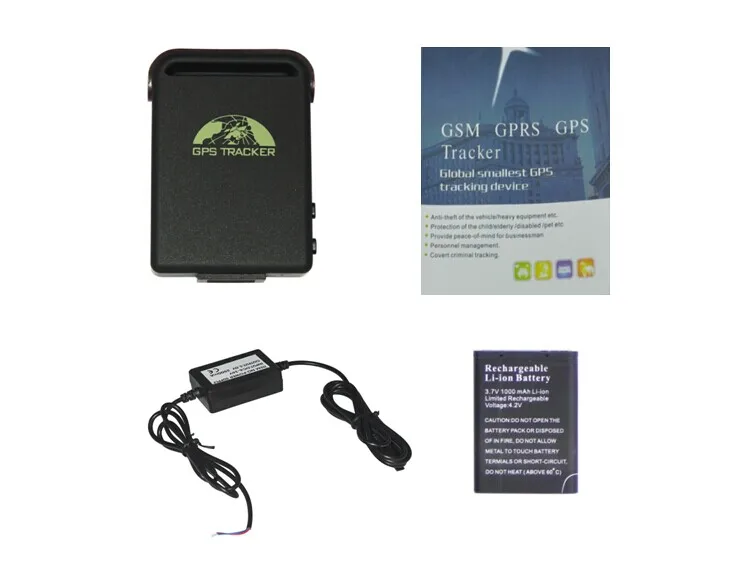 Mini Car Vehicle Tracker GPS Real time GPS//SMS//GPRS Tracking Device TK102-2 GN#