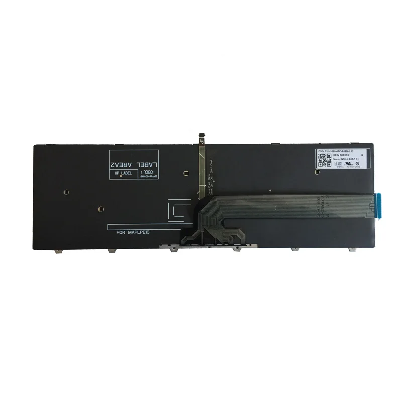 Американская клавиатура для Dell Inspiron PK1313G1B00 MP-13N83USJ698 490.00h7/0a01 PK1313G2B00 V147225BS V147225BS1 с подсветкой/рамкой