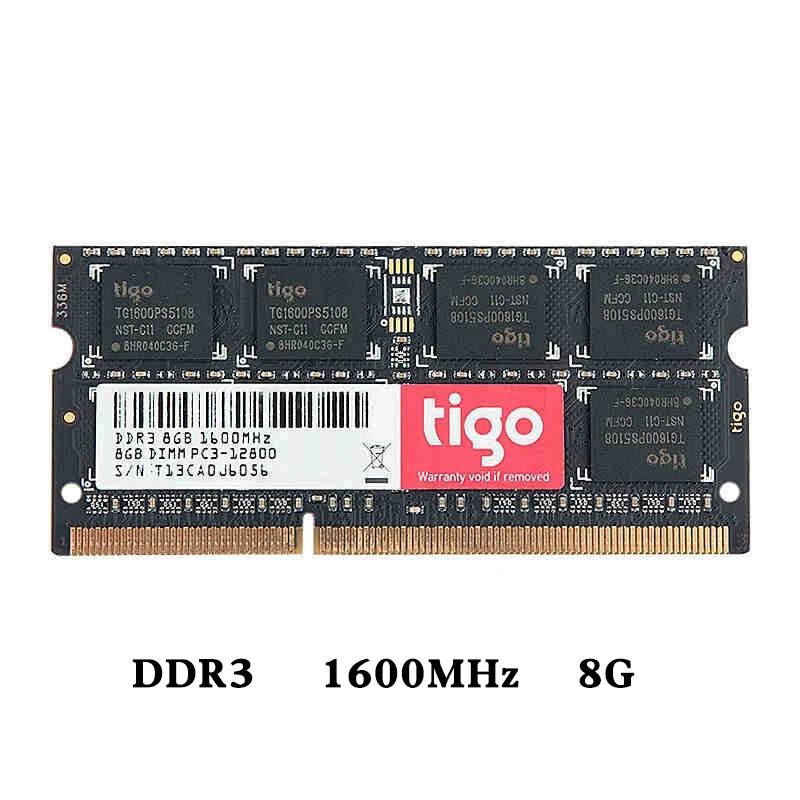 

DIMM 4G 8G DDR3 1600MHz RAM PC3-12800 Memoria 204pin Laptop Components RAMs Voltage 1.35V single memoria ram ddr 3 For Laptop
