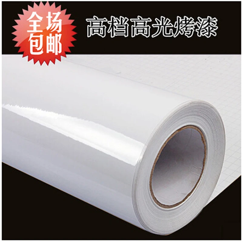 High end thick high gloss white wardrobe bookcases TV cabinet paint furniture renovation ...