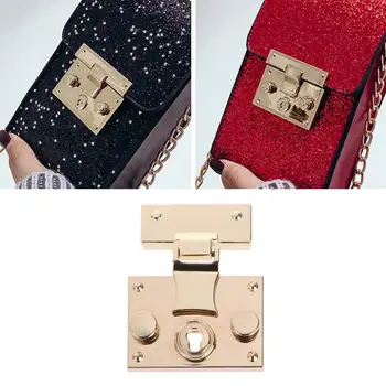 

Hardware Purse Twist Lock Metal For Bag DIY Handbag Craft Turn Locks DIY Clasp