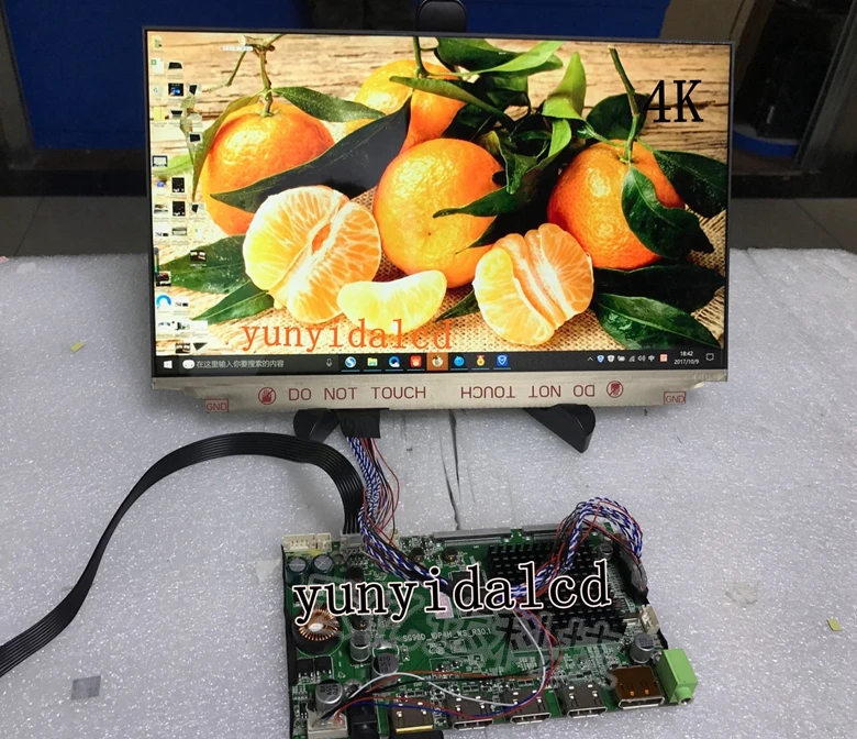 

13.3 pollice 3840*2160 4K IPS Schermo LCD Module Monitor Display DisplayPort 2DP 4HDMI Bordo di Driver Del Computer Portatile
