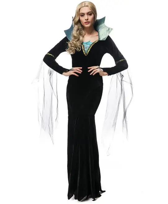 Ensen Vampire font b cosplay b font costumes vestidos fantasia adulto dress queen fantasias feminina festa
