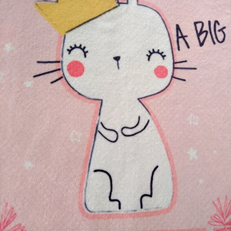 Милый мультфильм кролик круглый ковер мягкие ковры для гостиной Противоскользящий коврик на стул и на пол для дома украшение для детской