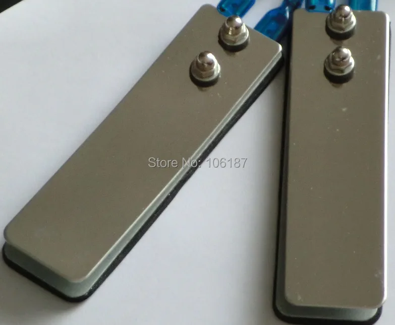 

Hot Sell !2pcs MINI STEEL TATTOO FOOTSWITCH FOOT PEDAL FOR Tattoo POWER SUPPLY