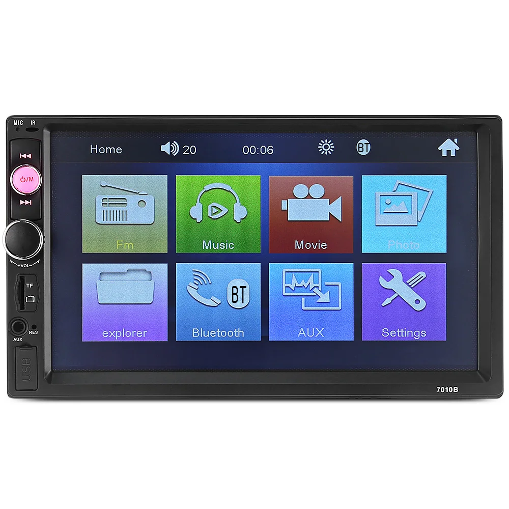 

Universal 7 inch HD touch Screen Bluetooth FM Radio Car MP5 Player Multi-language Steering wheel control function