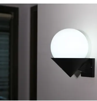 

Attic wall lamps bedroom stairs corridor bathroom terrace creative acrylic sun shade single head wall lights-ZA FG765