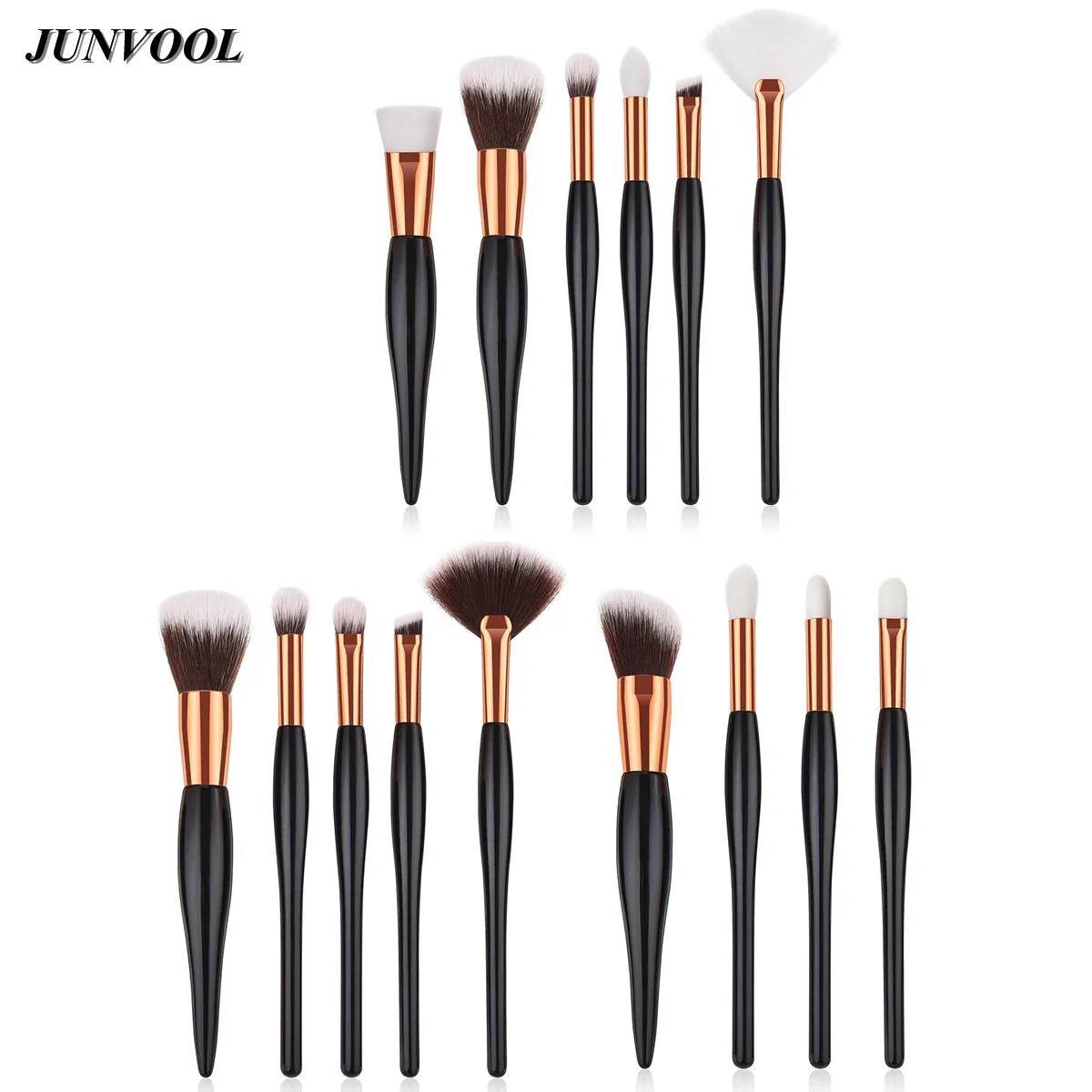 Кисти для Макияжа Beauty Fan Профессиональная деревянная ручка беременных кисточка