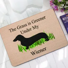 CAMMITEVER собака Трава Коврики Wiener коврик в гостиную Мультяшные ковры дверь пол коврик для спальни ковер для детской комнаты