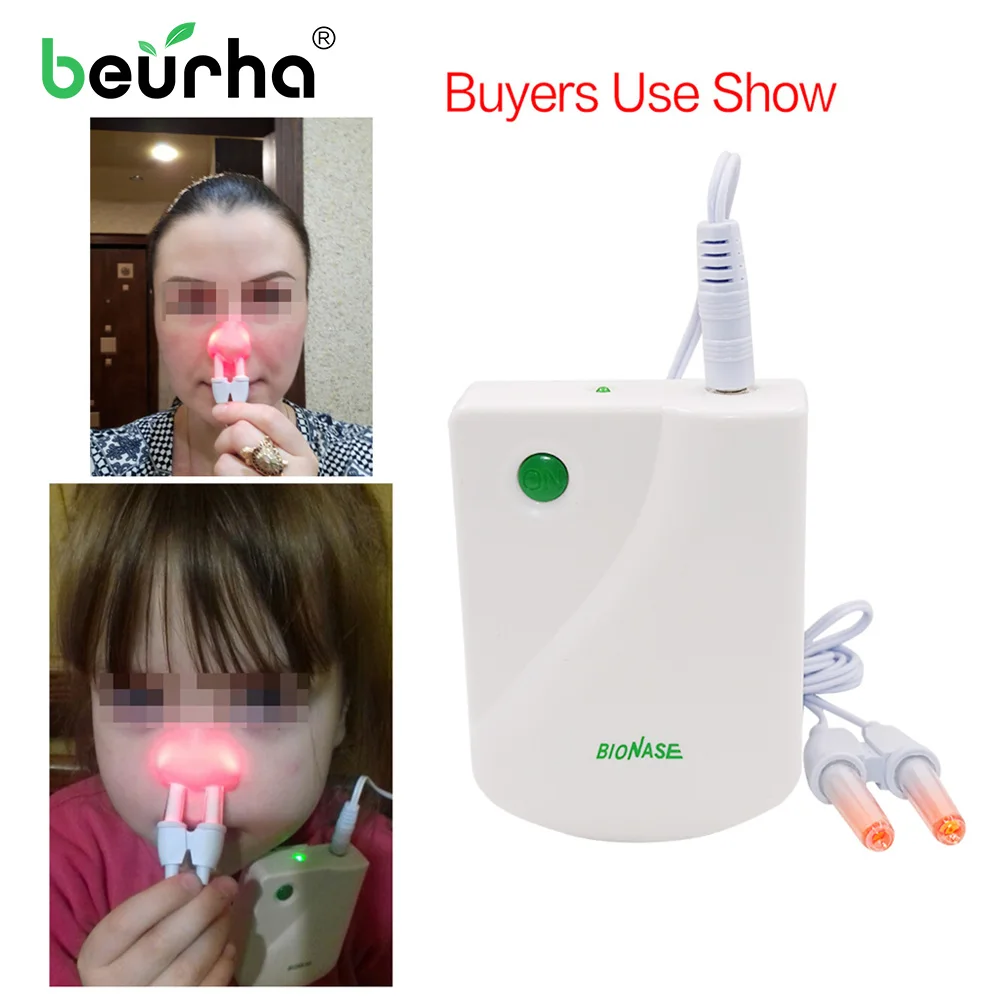 

2019 Proxy BioNase Nose Health Care Machine Nose Rhinitis Sinusitis Cure Therapy Massage Hay fever Low Frequency Pulse Laser