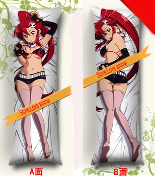 

April 2016 update Gurren Lagann charactors Yoko Littner and Kamina body PillowCase Tengen Toppa Gurren Lagann body pillow cover