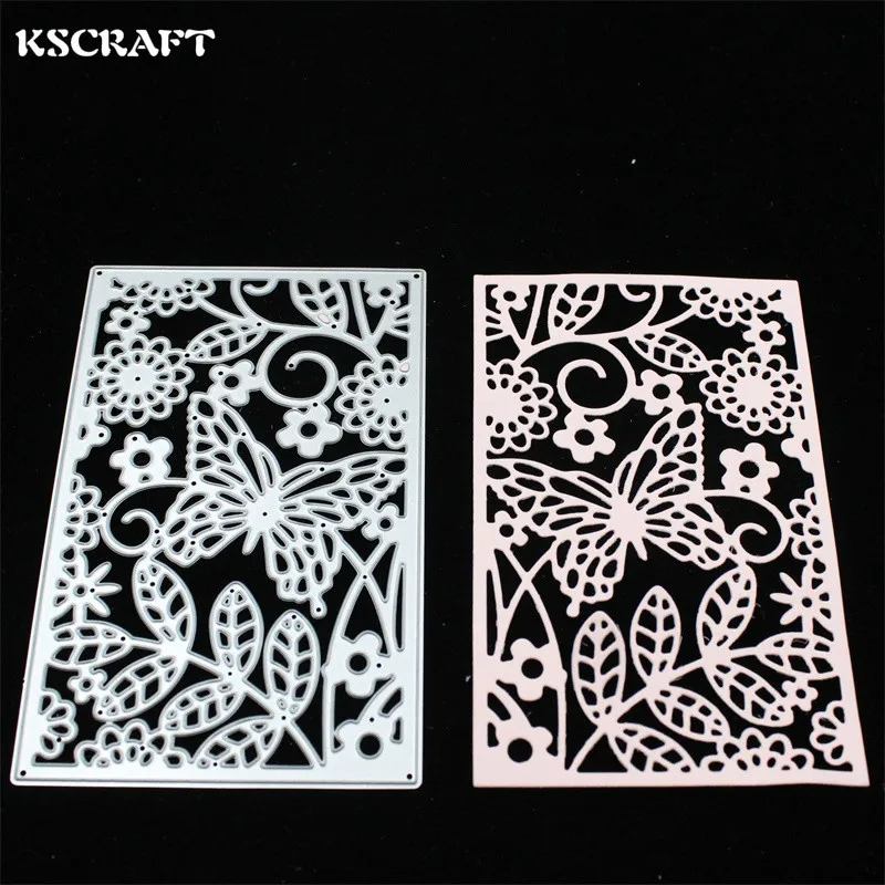 

KSCRAFT Butterflies Frame Metal Cutting Dies for DIY Scrapbooking/Card Making/Kids Fun Decoration Supplies