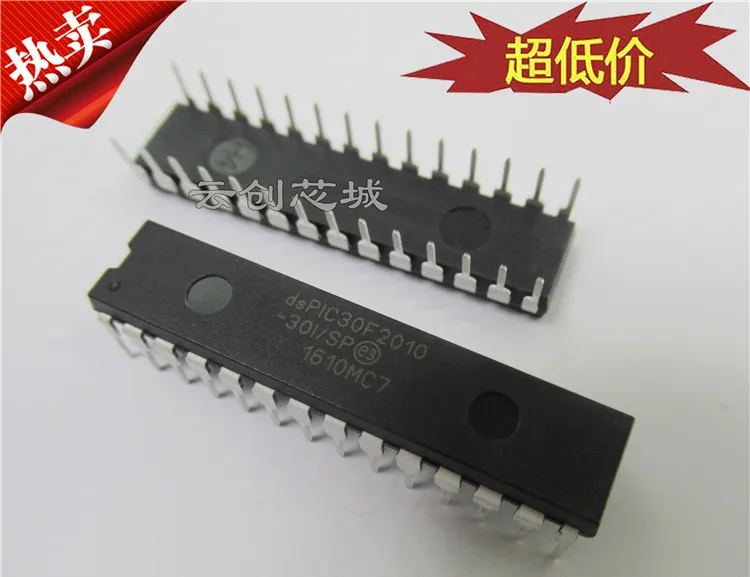 

Free Shipping 10PCS/LOT DSPIC30F2010-30I/SP DSPIC30F2010 DIP-28 new Original stock