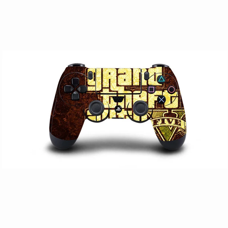 Gta 5 кожи Стикеры s для PS4 беспроводной контроллер геймпад Защитная крышка
