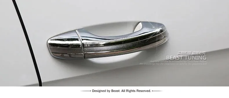 Chrome Door Handle Cover Trim For VW Volkswagen Golf 7 MK7 demo picture (1)