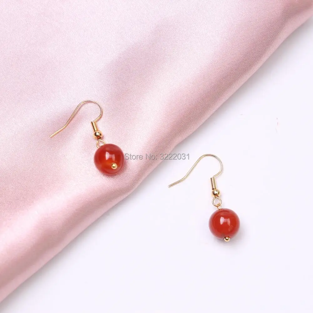 1-RED STONE EARRINGS (2)