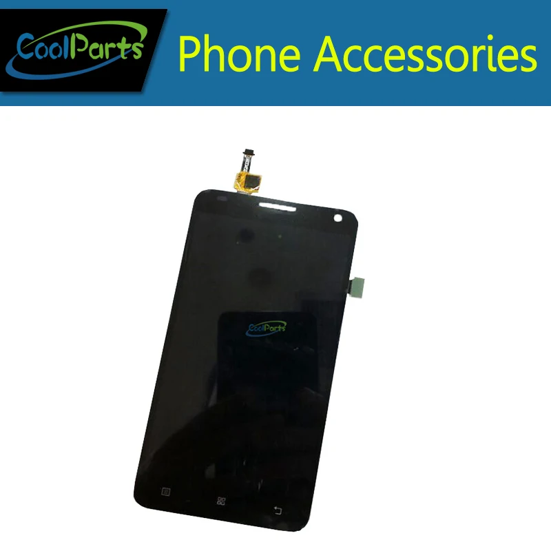 

1PC/Lot High Quality Black Color For Lenovo S580 LCD Display and Touch Screen Assembly