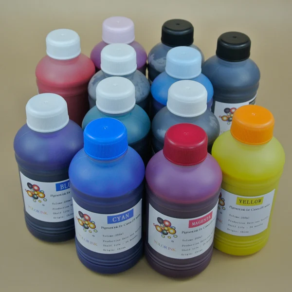 

6 colors*250ml pigment ink for Canon iPF750 BK/C/M/Y/MBK*2