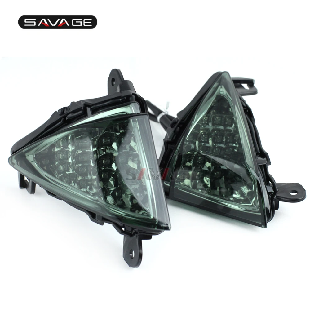 Front LED Turn Signals For KAWASAKI ZX 6R ZX6R/ZX 10R ZX10R NINJA