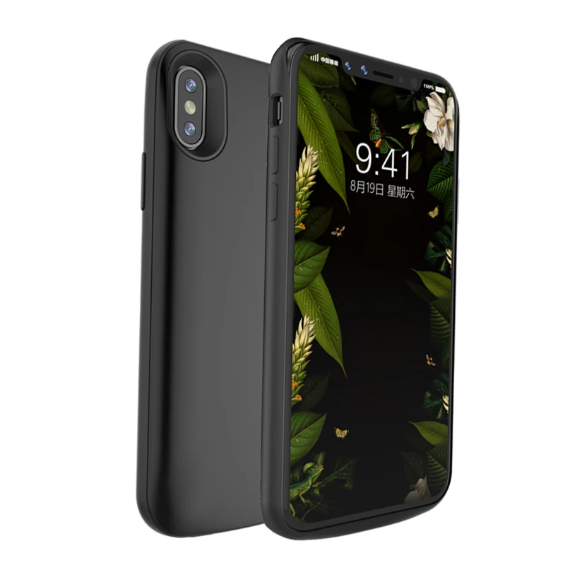 Чехол NENG с внешним аккумулятором 6000 мАч для iPhone X Ультратонкий чехол резервным