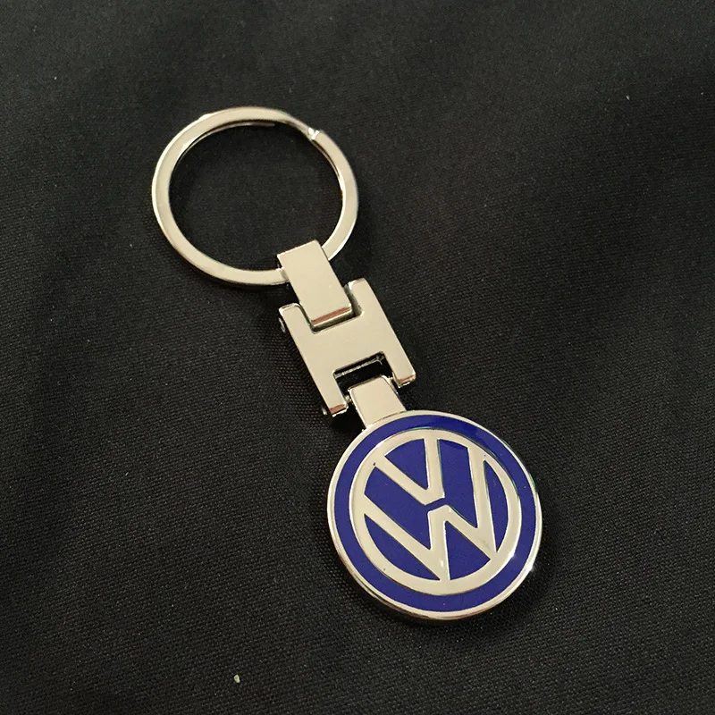 

New car accessories car key ring Volkswagen car key chain wholesale metal key chain car decoration supplies custom