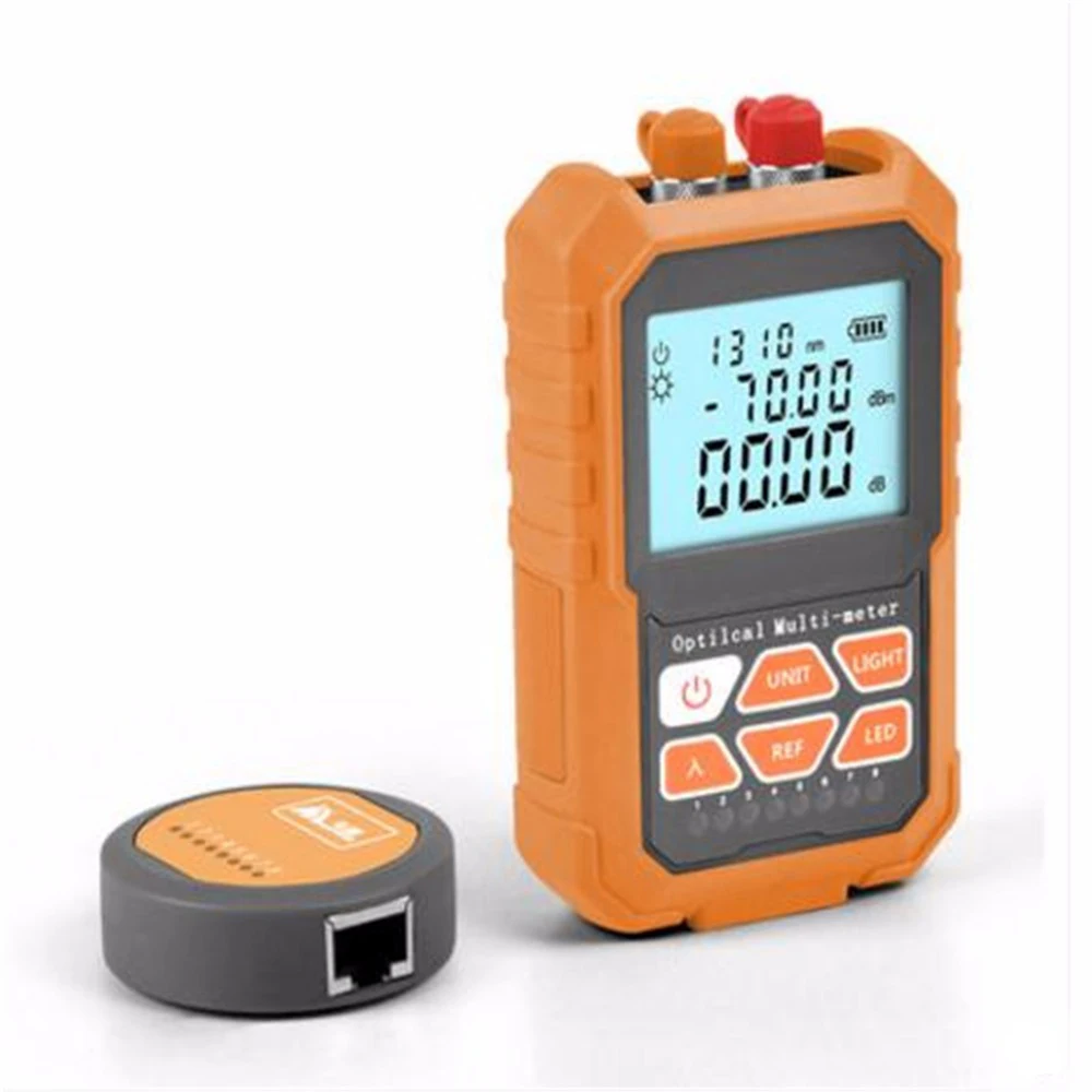 

3In1 Optical Power Meter Network Cable Tester Optical Fiber Tester 1mw with 5km Visual Fault Locator