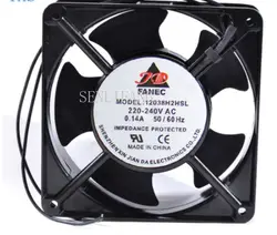 Бесплатная доставка 12038H2HSL AC 220 V-240 V 0.14A 50/60 HZ 12038 12 см 120*120*38 мм 2 провода Вентилятор охлаждения