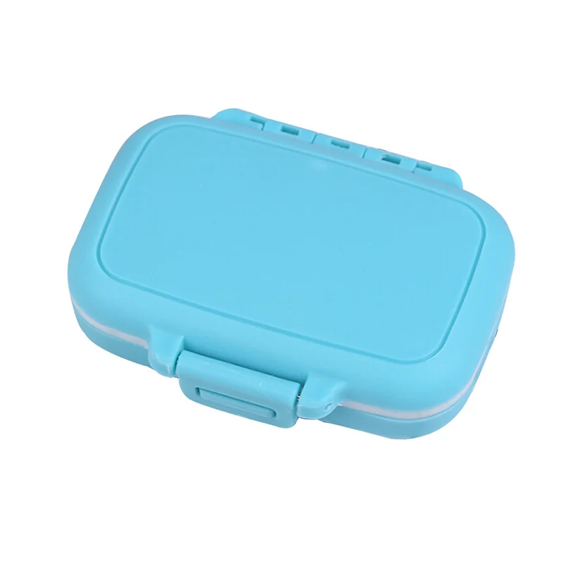 

Creative High Quality 3 Grid Small Kit Mini Drug Storage Box Sealed Portable Medicine Box Travel Pack Box