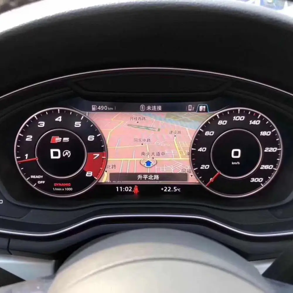 8W5 920 790C/D для 2018AUDI A4 S4 A5 Q5 S5 комбинированный инструмент виртуальной кабины ЖК