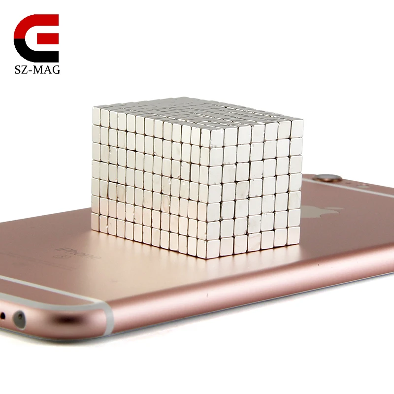 

100 pcs size 4x4x3mm strong rare Earth Neodymium mini magnets permanent N50 magnet wholesale magnet