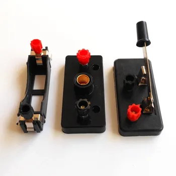 

Hot Selling Student Physical Electric Experiment of Teaching Instrument Equipment AA Battery Box / Lamp Base / Switch