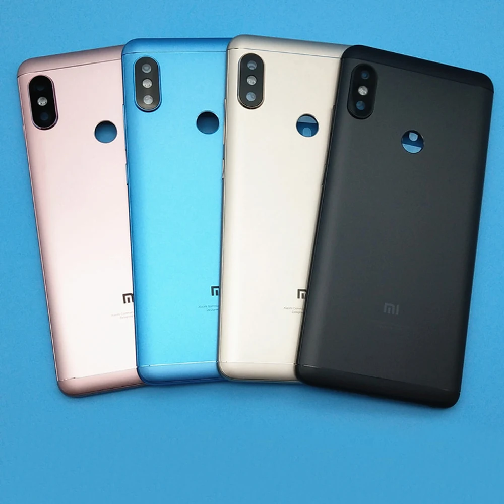 Задняя панель с датчиком отпечатков пальцев для Xiaomi MI Redmi Note 5 задняя крышка