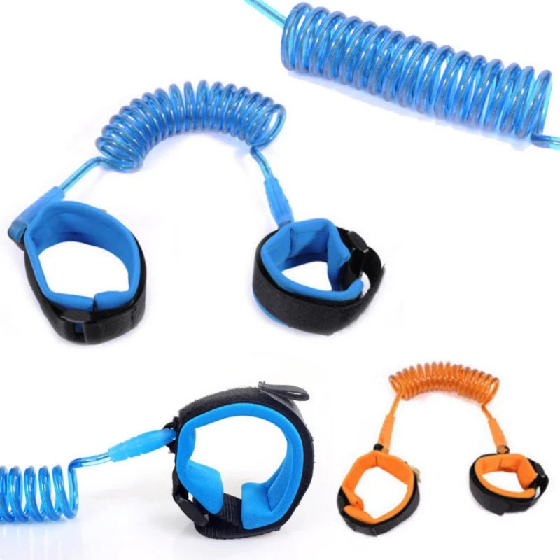 Infant Baby Kids Safety Walking Harness Child Leash Anti Lost Wrist Link Traction Rope Belt For Baby Safty 1.5,2.0,2.5M