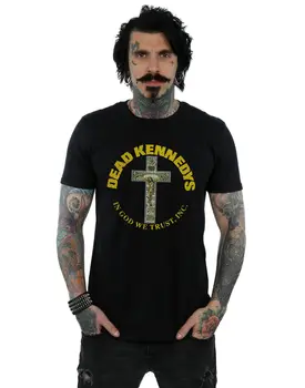 

Dead Kennedys Men'S In God We Trust T Shirt 2019 New Fashion T Shirt Brand Hip Hop Print Men Tee Shirt High Quality 100% Cotton