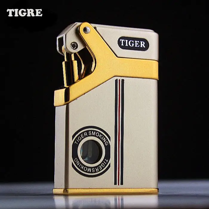 TIGER Lighter fashion boutique cigarette lighter Cool Classical Gas