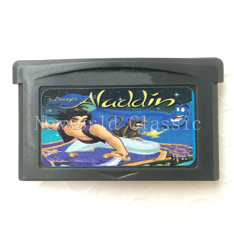 

Aladdin for 32 Bit Game Console Video Game Cartridge Console Card English Language