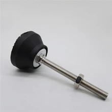 4 шт. 60/80 мм(диаметр) нейлоновое основание фиксируется на Тип резьбой 30/50/80/100 Регулируемая выравнивания средства ухода за кожей стоп Furn анти-землетрясение и нескользящей низкой подошве