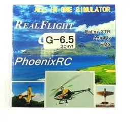 Newest Phoenix 20 in 1 USB Simulator for RC Realflight G6.5/G5.5 G5 G4.5 12 in1 simulator upgraded better than 16 | Игрушки и хобби