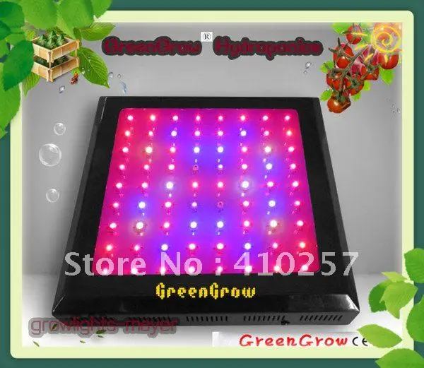 

Free shipping Unique LED Grow Light 200W with 72x3W for Hydroponic Grow and grow tent with button to Flowering or vegetabling